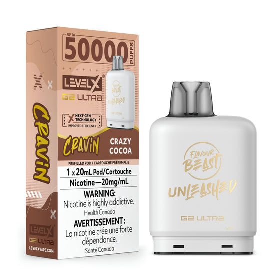 Level X Unleashed G2 Ultra - Cravin' Crazy Cocoa