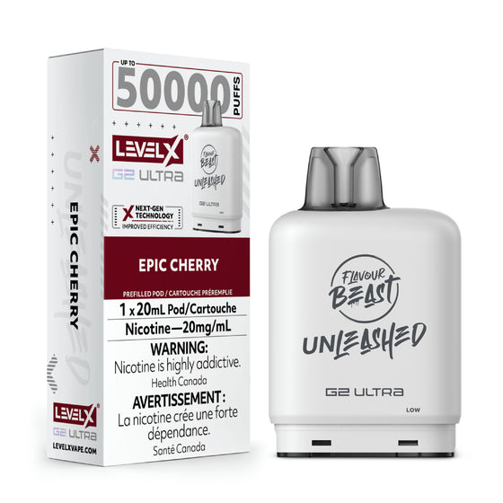 Level X Unleashed G2 Ultra Pod 20mL - Epic Cherry