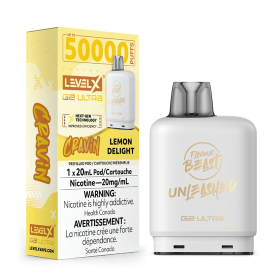 Level X Unleashed G2 Ultra - Cravin' Lemon Delight