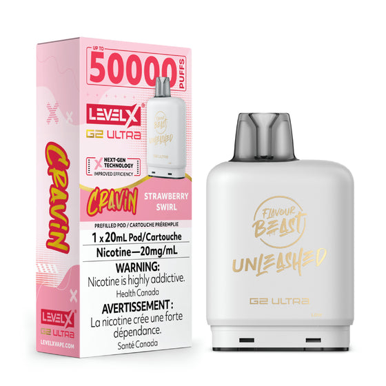 Level X Unleashed G2 Ultra - Cravin' Strawberry Swirl