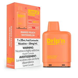 LEVEL X DRIP'N BOOST POD 20ML - MANGO PEACH WATERMELON