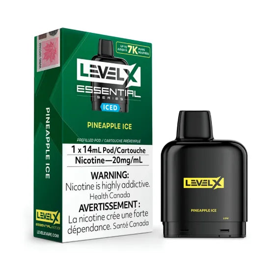 Level X Pod Essential Series 14mL - Pineapple Ice