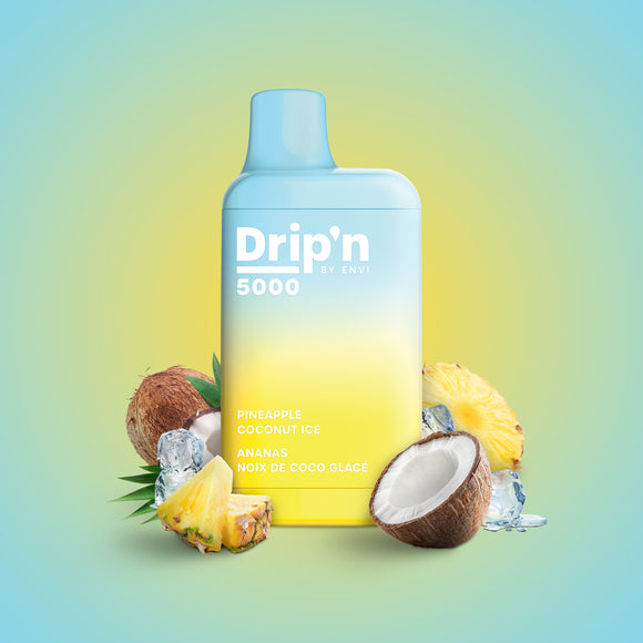 ENVI DRIP'N 5000 DISPOSABLE - Pineapple Coconut Ice
