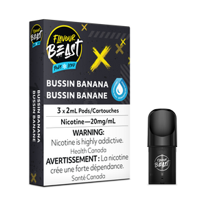 Flavour Beast S Pods - Bussin Banana Iced