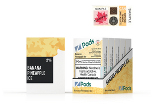 ZPODS SPECIAL NIC BLEND BANANA PINEAPPLE ICE