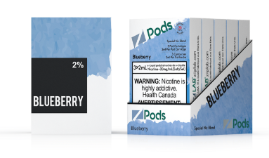 ZPODS SPECIAL NIC BLEND BLUEBERRY