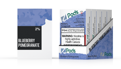 ZPODS SPECIAL NIC BLEND BLUEBERRY POMEGRANATE