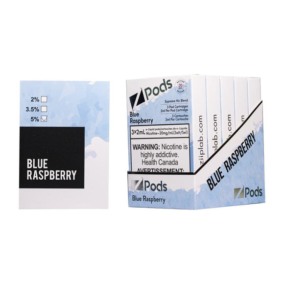 ZPODS SPECIAL NIC BLEND BLUE RASPBERRY