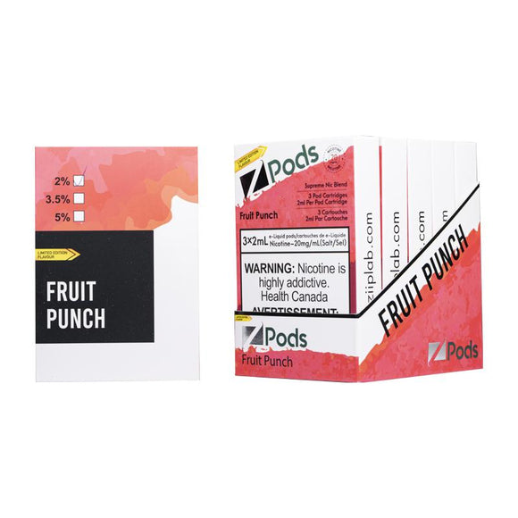 ZPODS SPECIAL NIC BLEND FRUIT PUNCH