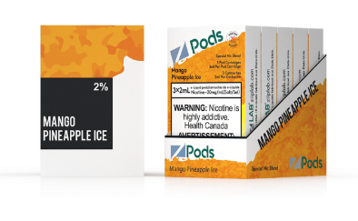 ZPODS SPECIAL NIC BLEND MANGO PINEAPPLE ICE