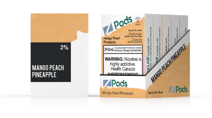 ZPODS SPECIAL NIC BLEND MANGO PEACH PINEAPPLE