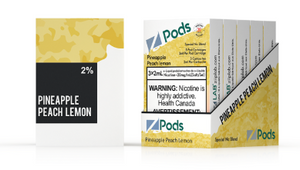 ZPODS SPECIAL NIC BLEND PINEAPPLE PEACH LEMON