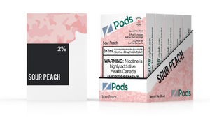 ZPODS SPECIAL NIC BLEND SOUR PEACH