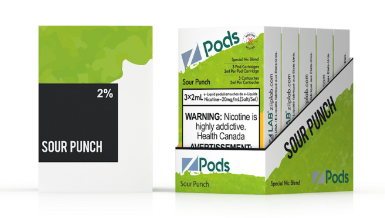 ZPODS SPECIAL NIC BLEND SOUR PUNCH