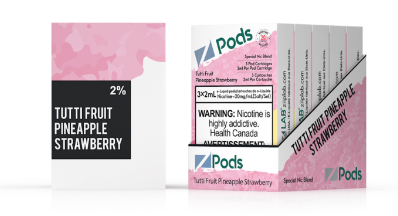 ZPODS SPECIAL NIC BLEND FRUITY PINEAPPLE STRAWBERRY (TUTTI)